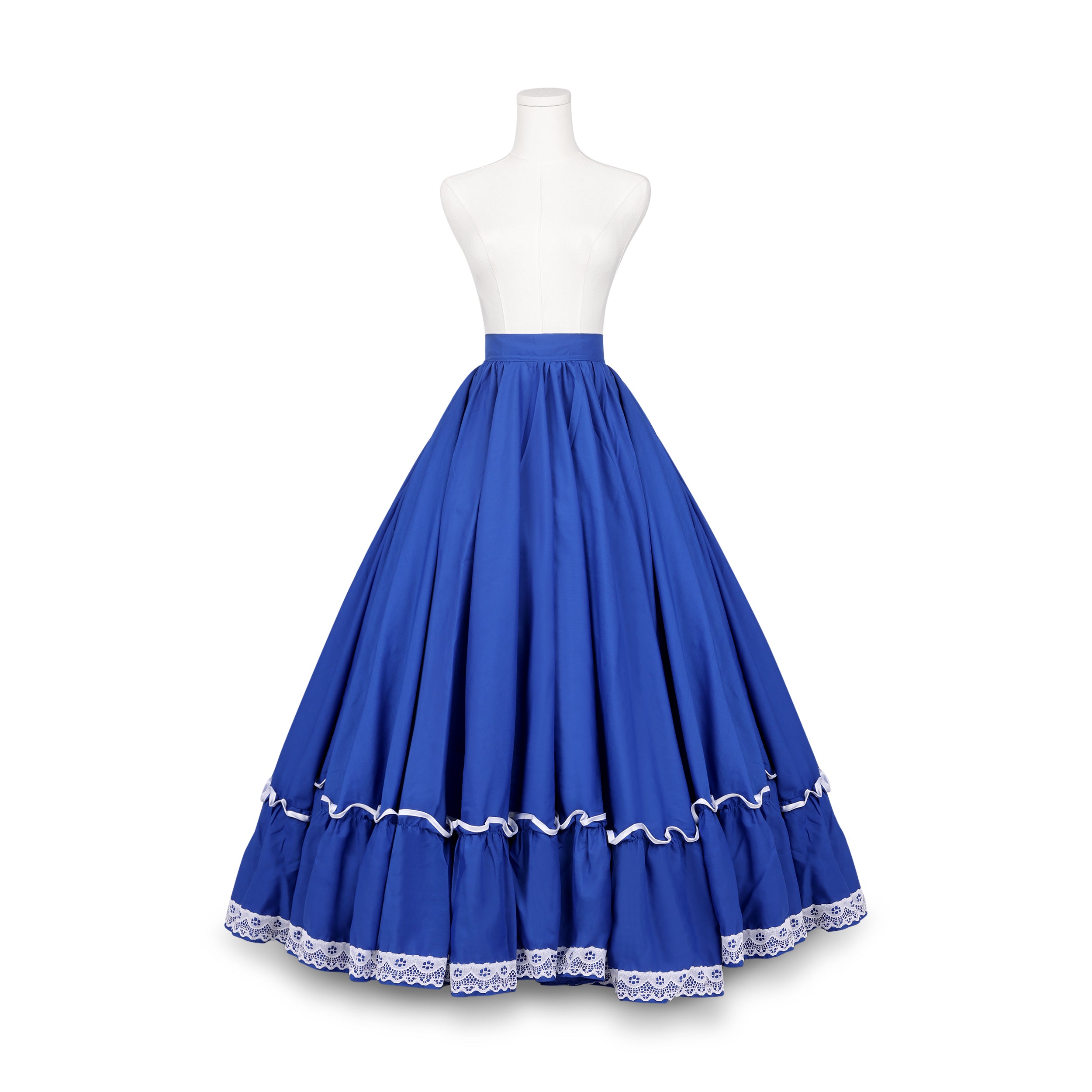Kakentli Folklorico Dance Practice Skirt, Poplin, Doble Vuelo, Academy Collection