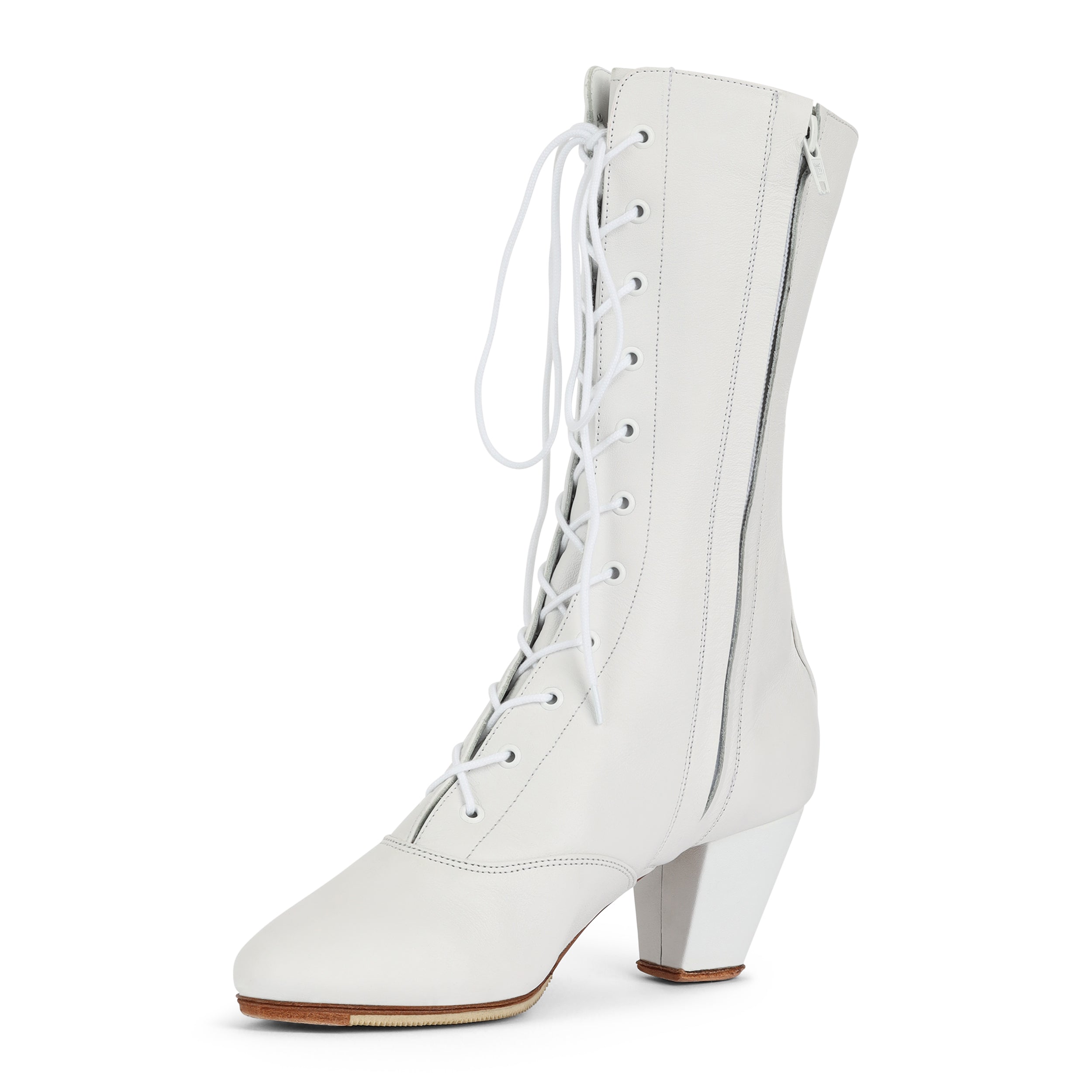 Miguelito 2101 Women's Adelita Folklorico Leather Boots – 7cm Heel