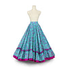Kakentli Doble Vuelo Folklórico Practice Skirt- Doble Olán - Floral Collection