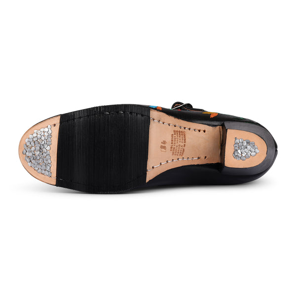 Colonial 226 Women's Embroidered Leather Folklorico Shoes – 6cm Heel