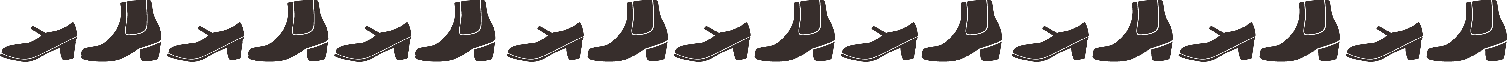 Folkicks brand pattern of repeating shoes and boots