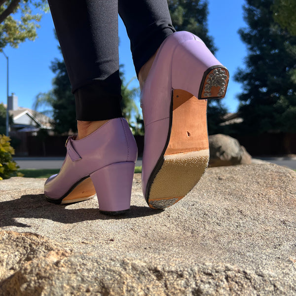 Cesman Women's Folklorico Shoes with Nails, Leather, 6cm Heel