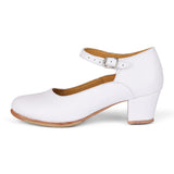 Folkicks Women's Beginner Folklorico Shoes with Nails, 5cm Heel - Linea Basica