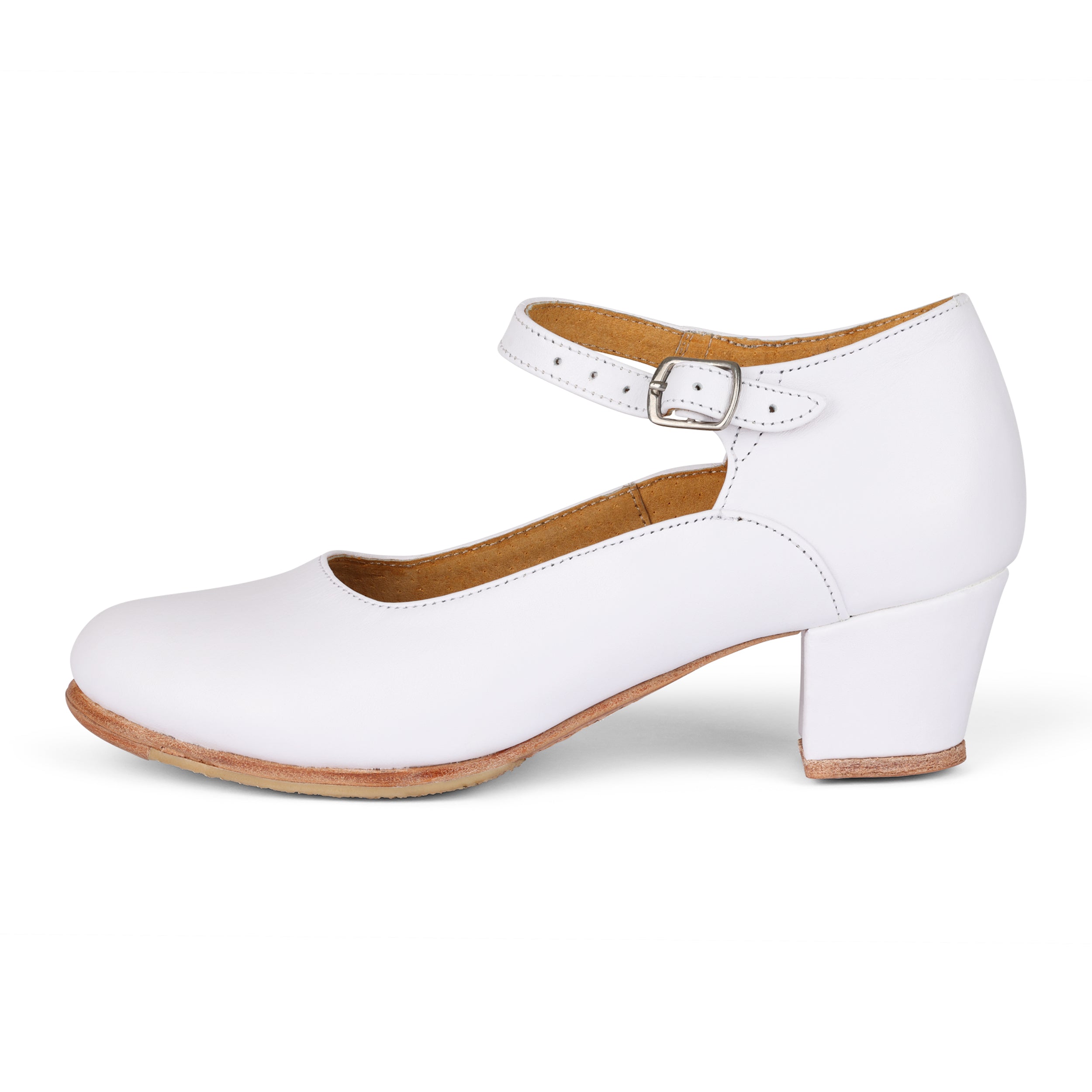 Folkicks Women's Beginner Folklorico Shoes with Nails, 5cm Heel - Linea Basica