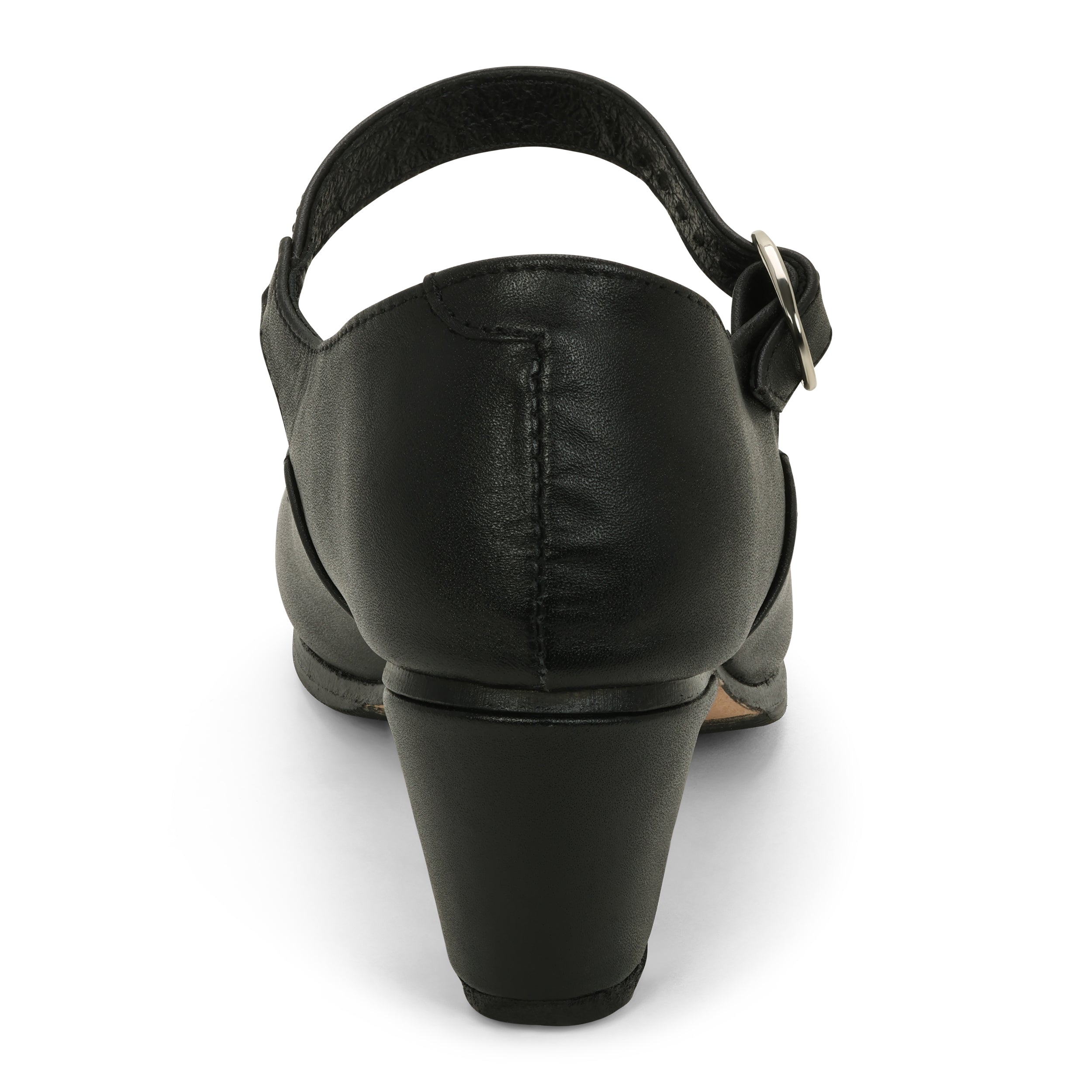 Manzano 640 Women's Folklorico Shoes with Nails, Leather, 6cm Heel