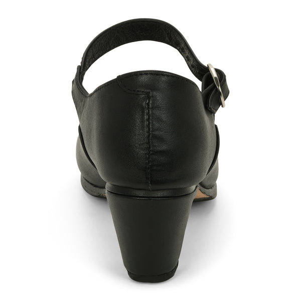 Manzano 640 Women's Folklorico Shoes with Nails, Leather, 6cm Heel [Pre-Orders Ship 12/10/2025]