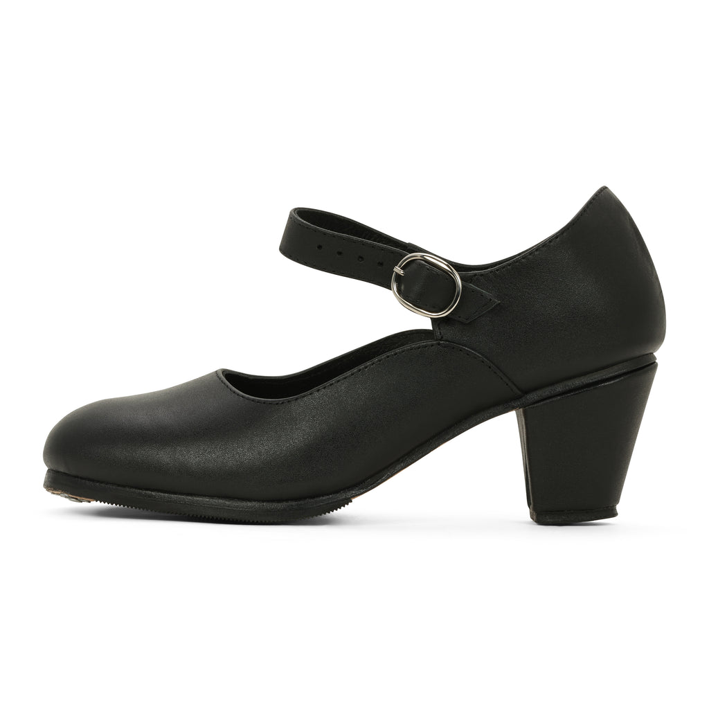 Manzano 640 Women's Folklorico Shoes with Nails, Leather, 6cm Heel [Pre-Orders Ship 12/10/2025]