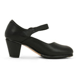 Manzano 640 Women's Folklorico Shoes with Nails, Leather, 6cm Heel