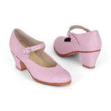 Folkicks Women's Leather Folklorico Shoes – 6cm Heel