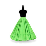Kakentli Folklorico Dance Practice Skirt, Poplin, Doble Vuelo, Essential Collection