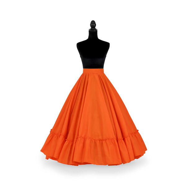 Kakentli Folklorico Dance Practice Skirt, Poplin, Doble Vuelo, Essential Collection