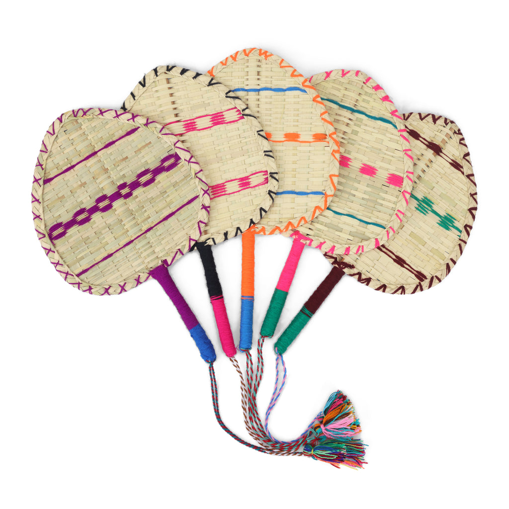 Nayarit Straw Hand Fan – Abanico Tradicional de Nayarit