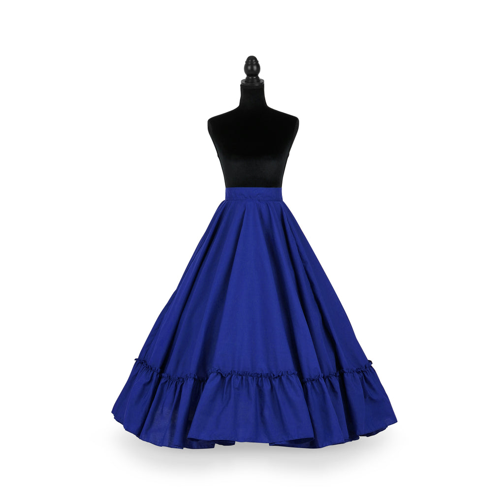 Kakentli Folklorico Dance Practice Skirt, Poplin, Doble Vuelo, Essential Collection