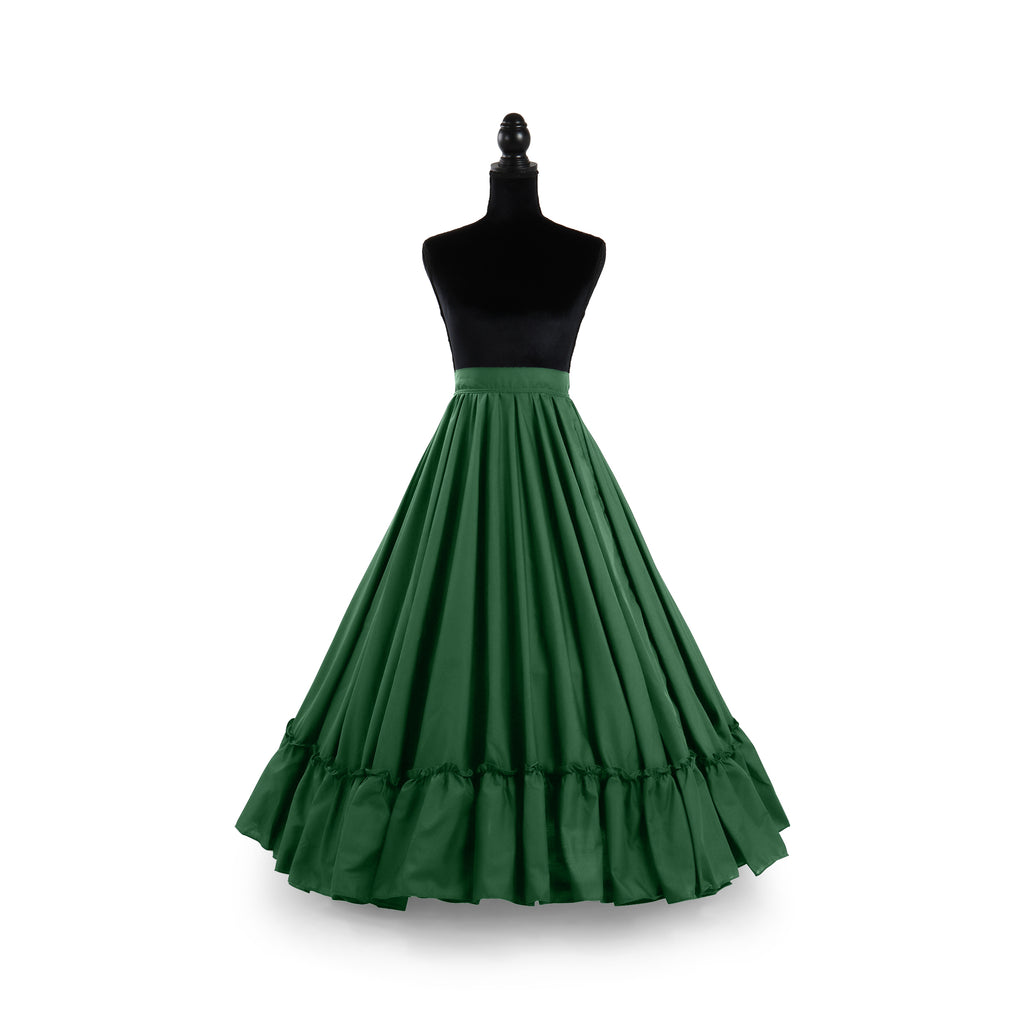 Kakentli Folklorico Dance Practice Skirt, Poplin, Doble Vuelo, Essential Collection