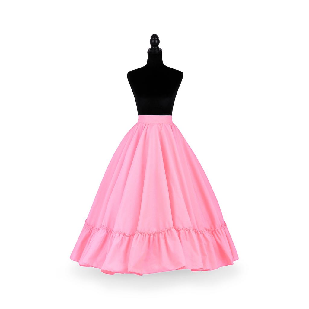 Kakentli Folklorico Dance Practice Skirt, Poplin, Doble Vuelo, Essential Collection