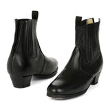 Lucero 802 Men's Folklorico Boots with Nails, Leather, 4cm Heel