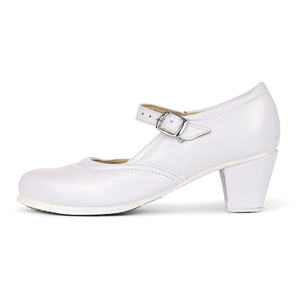 Lucero 150 Women's Folklorico Shoes with Nails, Leather, 6cm Heel