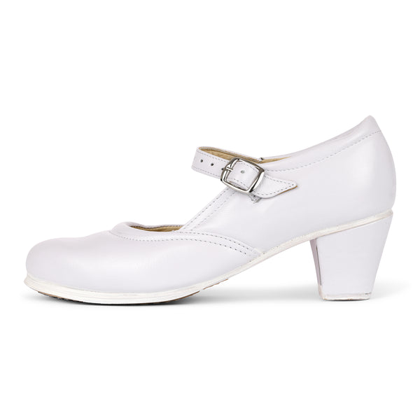 Lucero 150 Women's Folklorico Shoes with Nails, Leather, 6cm Heel
