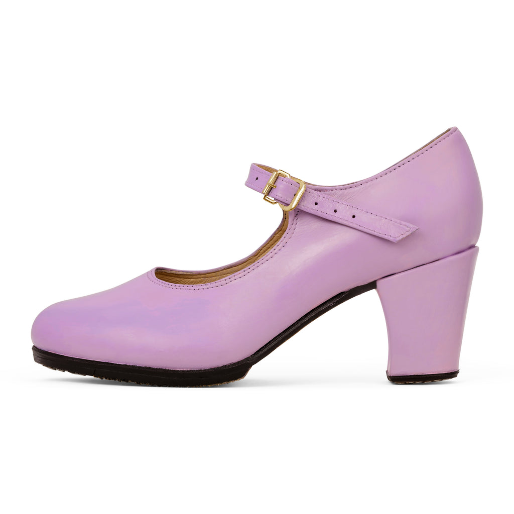 Cesman Women's Folklorico Shoes with Nails, Leather, 6cm Heel