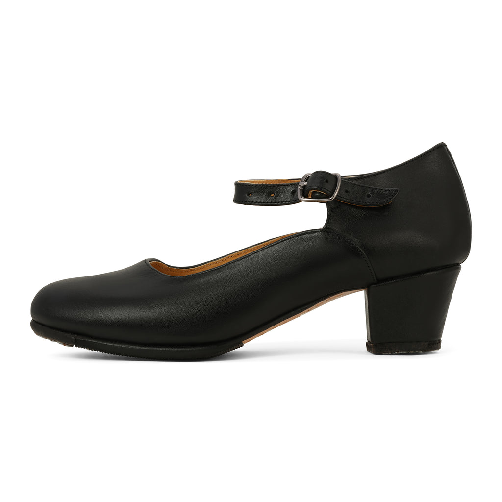 Folkicks Women's Beginner Folklorico Dance Shoes with Nails, 5cm Heel - Linea Basica