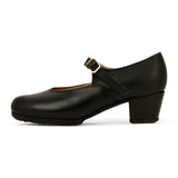 Cesman Women's Leather Folklórico Shoes – Wide – 5cm Heel