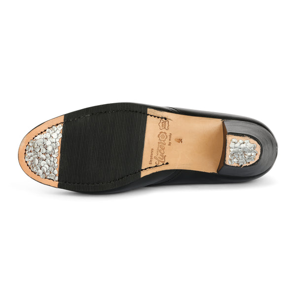 Lucero 150 Women's Folklorico Shoes with Nails, Leather, 6cm Heel