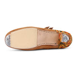 Danzarteb Women’s Nubuck Folklórico Shoes with Oaxaqueño Ankle – 7cm Heel