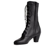 Miguelito 2101 Women's Adelita Folklorico Leather Boots – 7cm Heel
