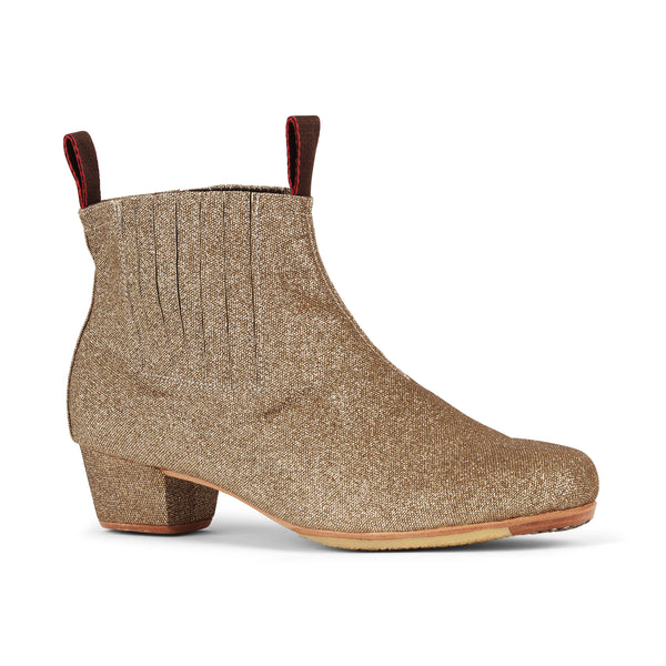 Danzarteb Men's Folklorico Boots with Nails, Glitter, 5cm Heel